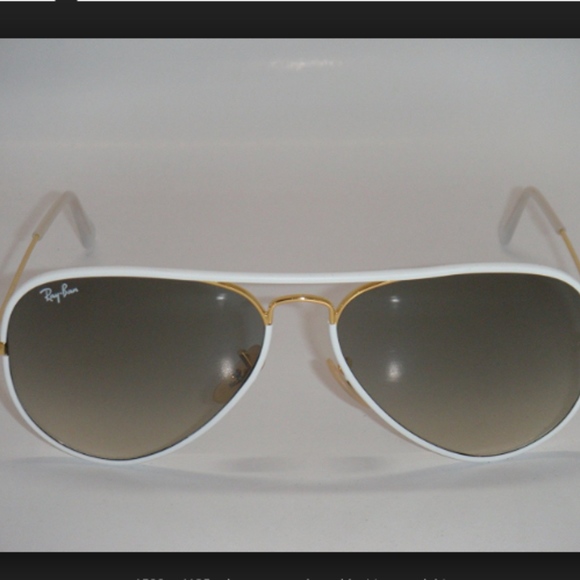 Ray bans white frame Clearance